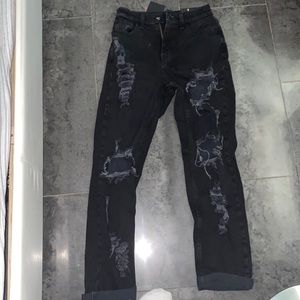 Fashion nova baggy black jeans